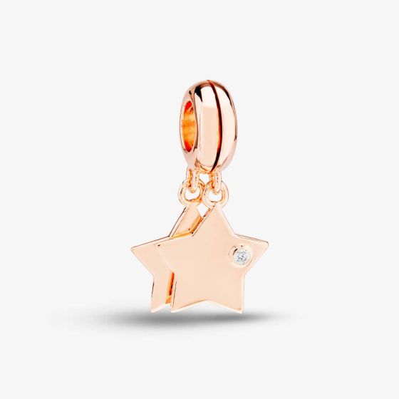Rosa Lea Double Stars Dangle Charm AM-2THB002906