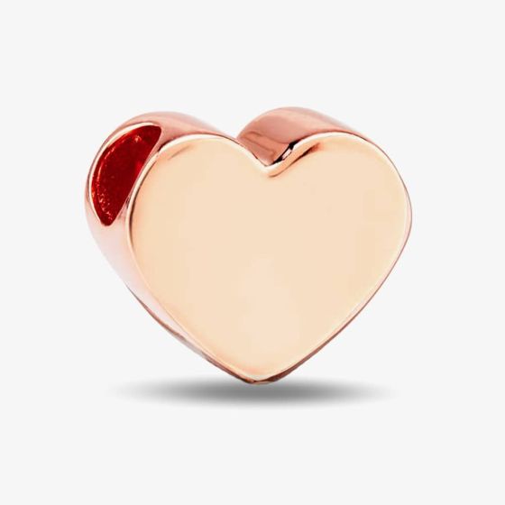 Rosa Lea Plain Heart Charm AM-2THB006106