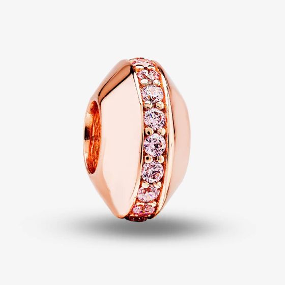Rosa Lea Pink Thin Line Charm AM-2THB003506-Pink