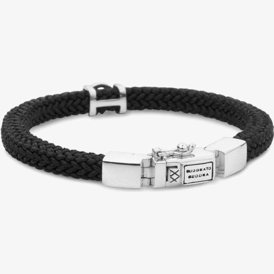 Buddha To Buddha Denise Black Cord Bracelet 780BL F (21CM)