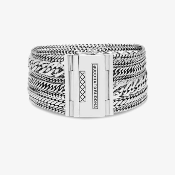 Buddha To Buddha Nathalie Multi Chain Bracelet 124 F (21CM)