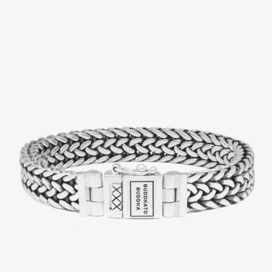 Buddha To Buddha Julius Silver Weaved Bracelet 192 F (21CM)