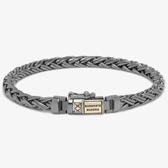 Buddha To Buddha Katja XX Black Rhodium Shine Gold 14KT Bracelet J170BR SG F (21CM)