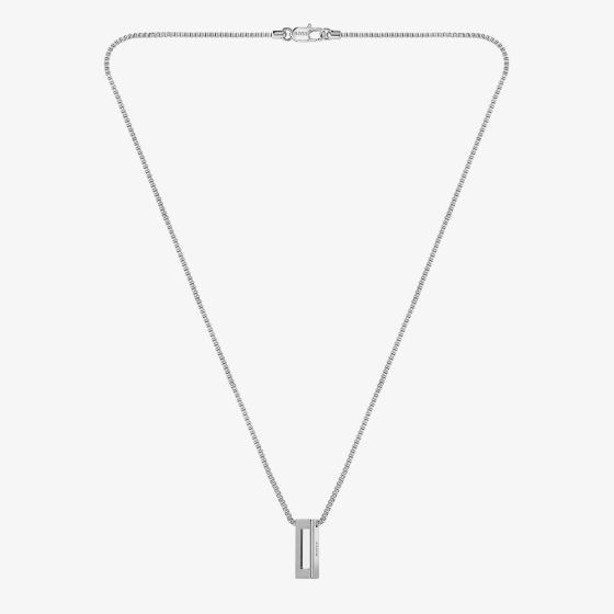 BOSS Candor Stainless Steel Bar Necklace 1580749