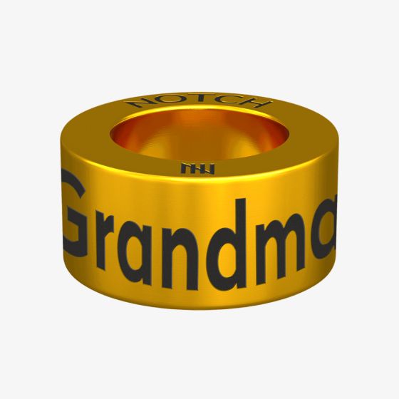 Notch Family Grandma Heart Gold Charm 00007-GO