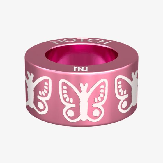 Notch Animals Butterfly Pink Charm 00034-PI
