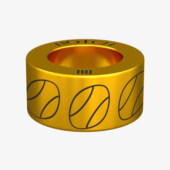 Notch Sports Rugby Balls Gold Charm 00014-GO