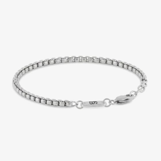 Steel & Barnett Stainless Steel Box Link Bracelet B-BOX01