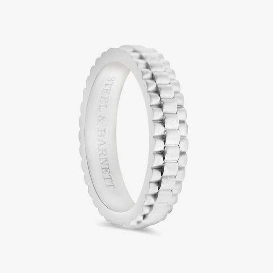 Steel & Barnett Nova Stainless Steel Watch Link Ring R-NOV01