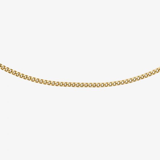 9ct Yellow Gold Curb Chain 1.13.0032