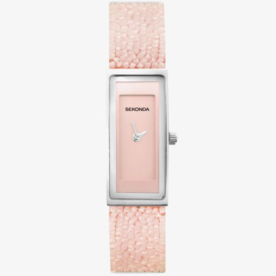 Sekonda Ladies Fashion Pink Pastel Rocks Watch 40373