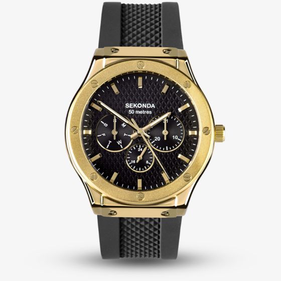 Sekonda Titan Gold Case Watch 30233