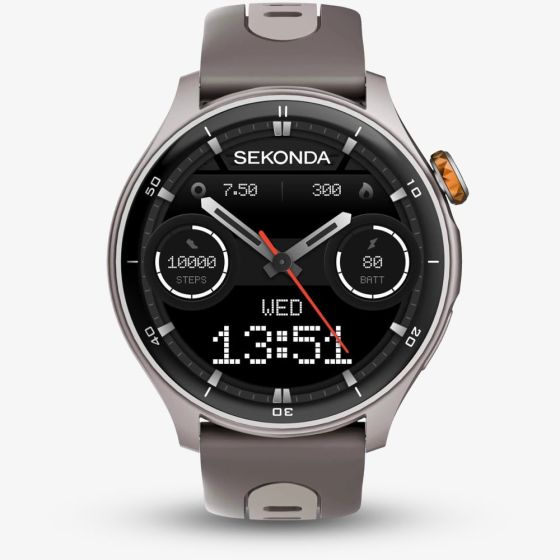 Sekonda Mens Active Pro Hybrid Silver Smartwatch 30238