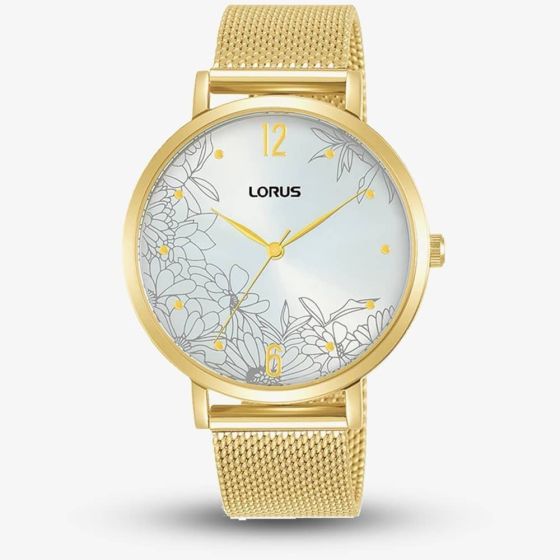 Lorus Ladies Mesh Bracelet Watch RG292TX9