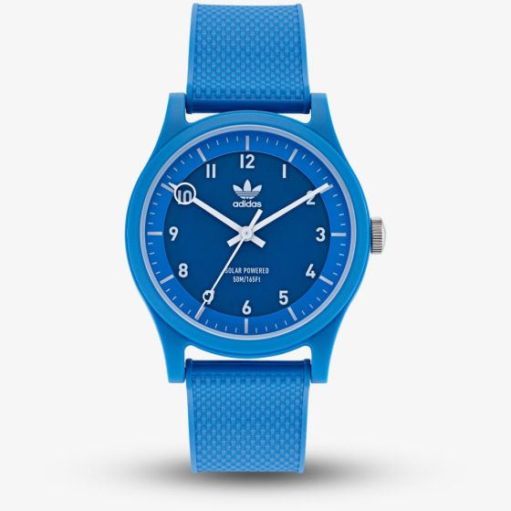 Adidas Unisex Project One Blue Recycled Plastic Watch AOST220422I