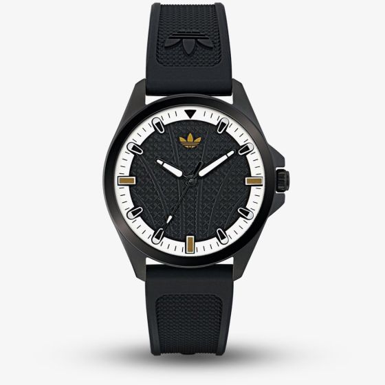 Adidas Originals Iconic One Black Strap Watch AOFH250012I