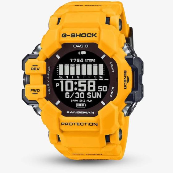 Casio G-Shock Rangeman Yellow & Black Smart Watch GPR-H1000-9ER
