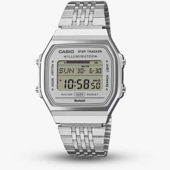 Casio Unisex Classic Silver Dial Digital Watch ABL-100WE-7AEF