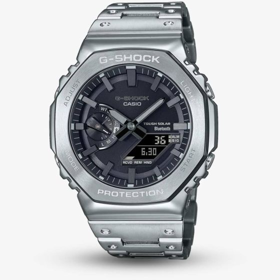 Casio G-Shock Full Metal 2100 Series Silver Smartwatch GM-B2100D-1AER