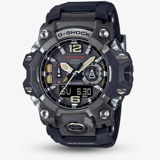 Casio G-Shock New Mudmaster Black Rubber Smart Watch GWG-B1000-1AER