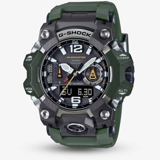 Casio G-Shock New Mudmaster Green Rubber Smart Watch GWG-B1000-3AER