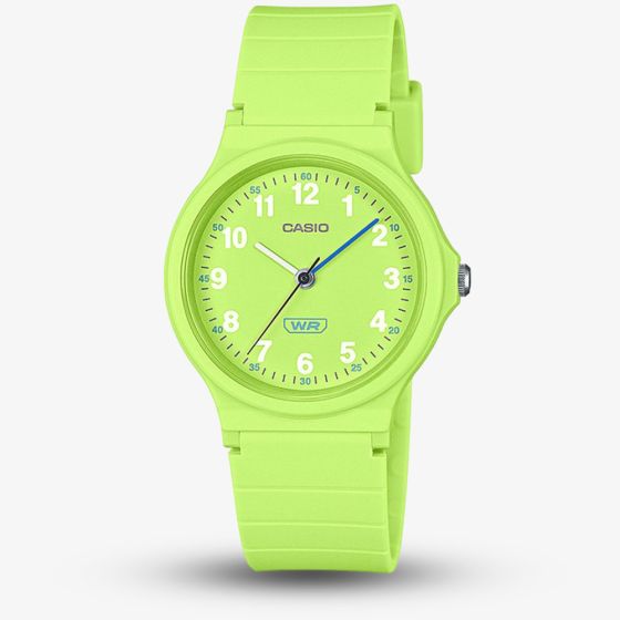 Casio LQ Green Ruber Watch LQ-24B-3BEF
