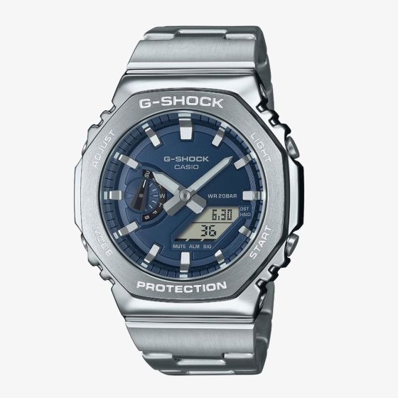 Casio G-Shock Metallic Navy Dual Display GM-2110D-2BER