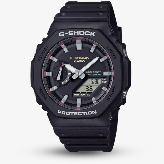 Casio G-Shock Mens Black Duo Display Watch GA-2100RL-1AER
