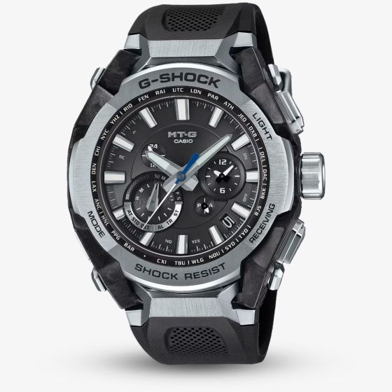 Casio Mens G-Shock MTG4000 Black Rubber Strap Watch MTG-B4000-1AER