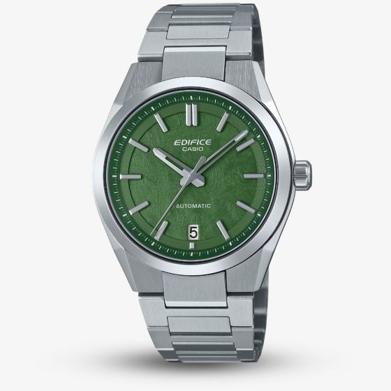 Casio Mens Edifice Forged Carbon Green Dial Watch EFK-100D-3AER