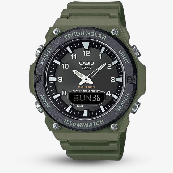 Casio Mens Solar Powered Green Watch AQ-S820W-3BVEF