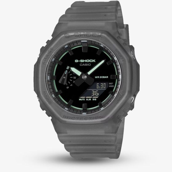 Casio G-Shock GA-2100 Series Smoked Light Black Watch GA-2100K-1AER