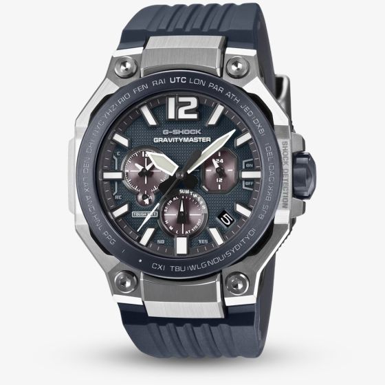Casio Mens G-Shock Master Of G Gravitymaster Blue Dial Strap Watch GWR-B3000A-2AER