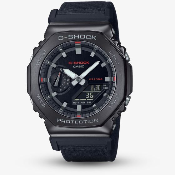 Casio G-Shock Utility Metal Black & Red Watch GM-2100CB-1AER