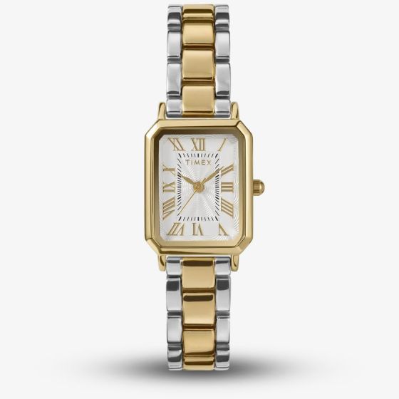 Timex Ladies Dress Two-Tone Watch TW2Y01300