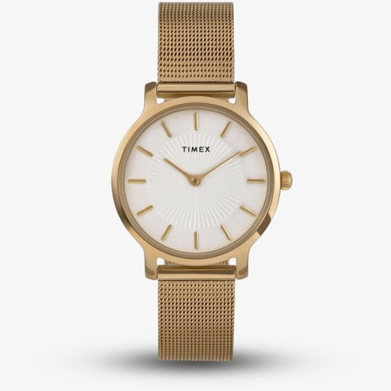 Timex Ladies Transcend Gold Watch TW2Y10300