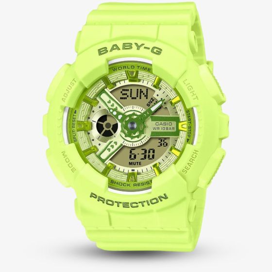 Casio Baby-G Y2K Green Retro Watch BA-110YK-3AER