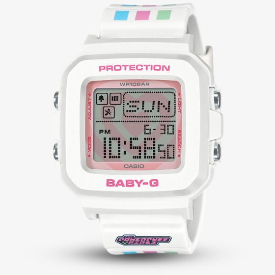 Casio Baby G Girls Powerpuff Girls Collaboration Digital Watch BGD-10KPP-7ER