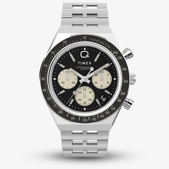 Timex Q Chronograph Black Watch TW2V42600