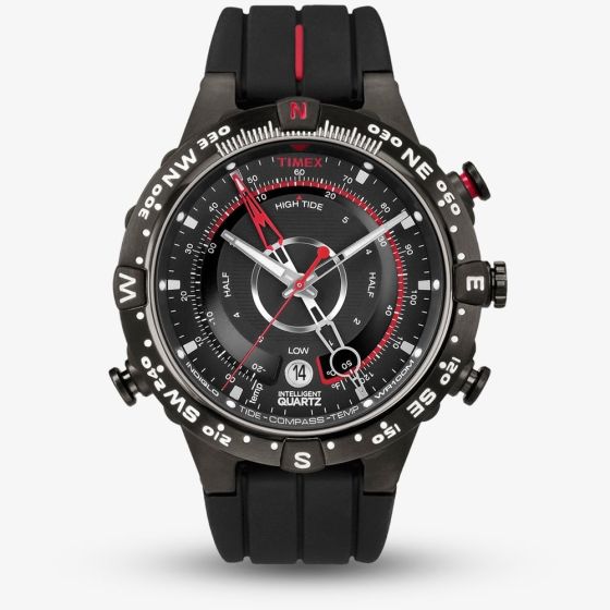Timex Mens Tide Temp Compass Black Watch T2N720