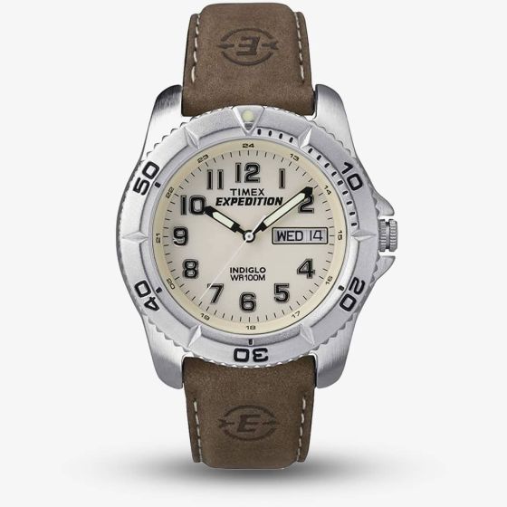 Timex Mens Expedition Cream Dial Watch T46681