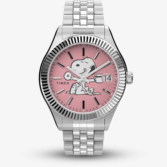 Timex Legacy X Peanuts Snoopy Pink Watch TW2V47400