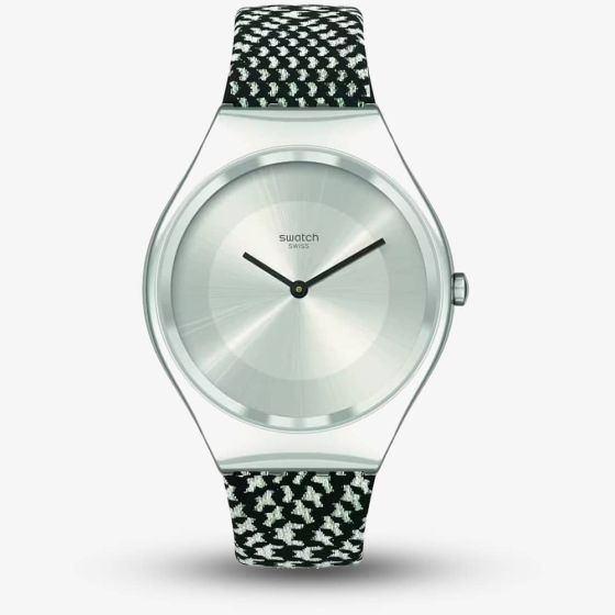 Swatch Irony Black & White Watch SYXS142