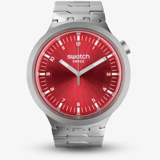 Swatch Big Bold Irony Scarlet Shimmer Watch SB07S104G