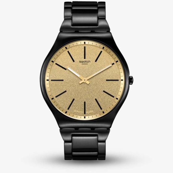 Swatch Holiday Dashing Slate Black Watch SS07B109G