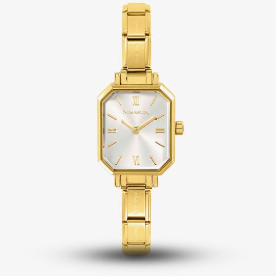 Nomination Paris Gold Octagon Dial Bracelet Watch 076032/017