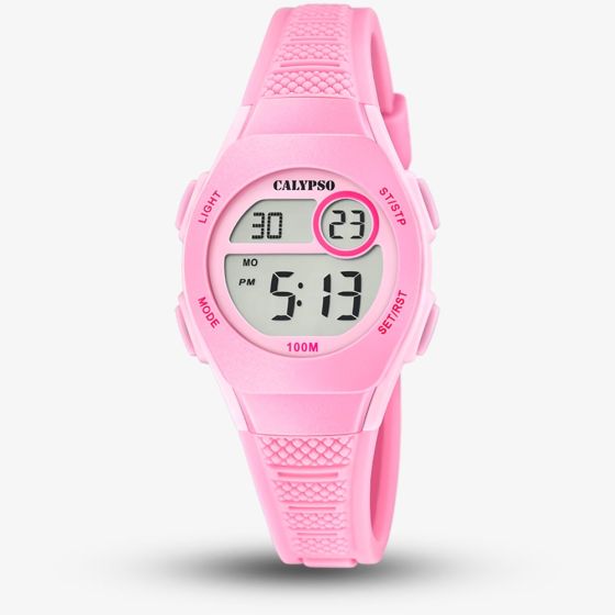 Calypso Ladies Pink Digital Watch K5831/3