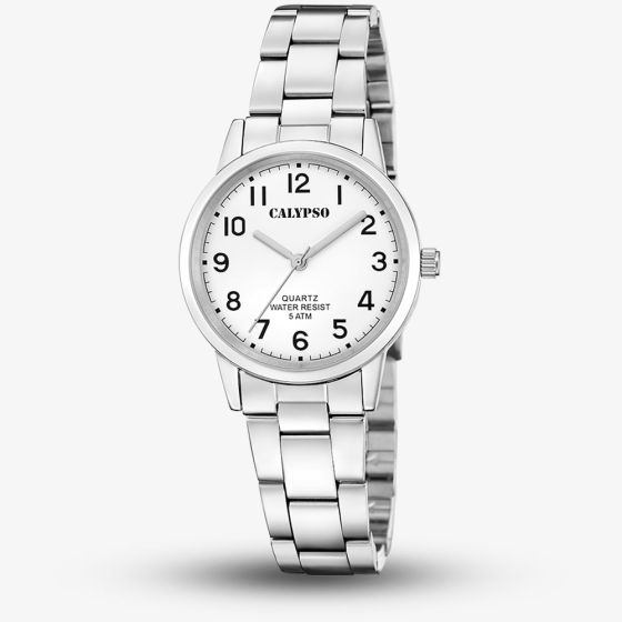 Calypso Ladies Stainless Steel Dress Watch K5859/1