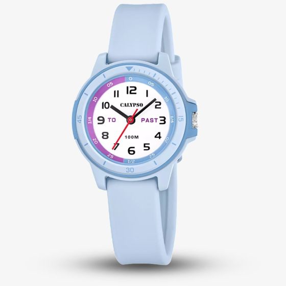 Calypso Unisex My First Watch Blue Rubber Strap Watch K5881/2