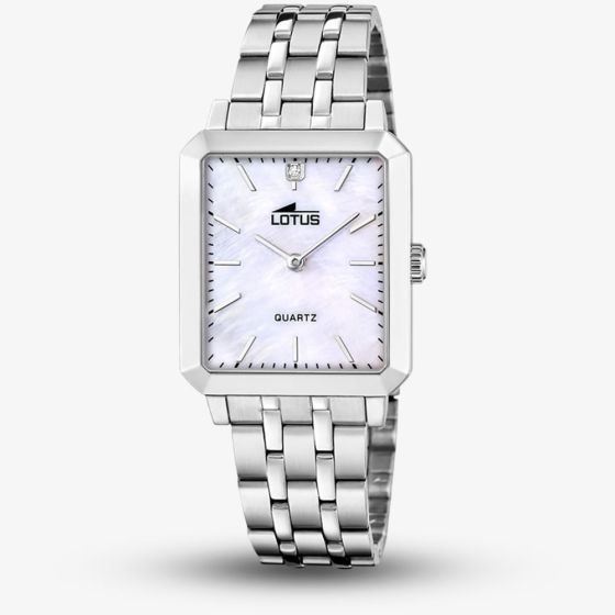 Lotus Ladies Mother of Pearl Square Watch L18980/1